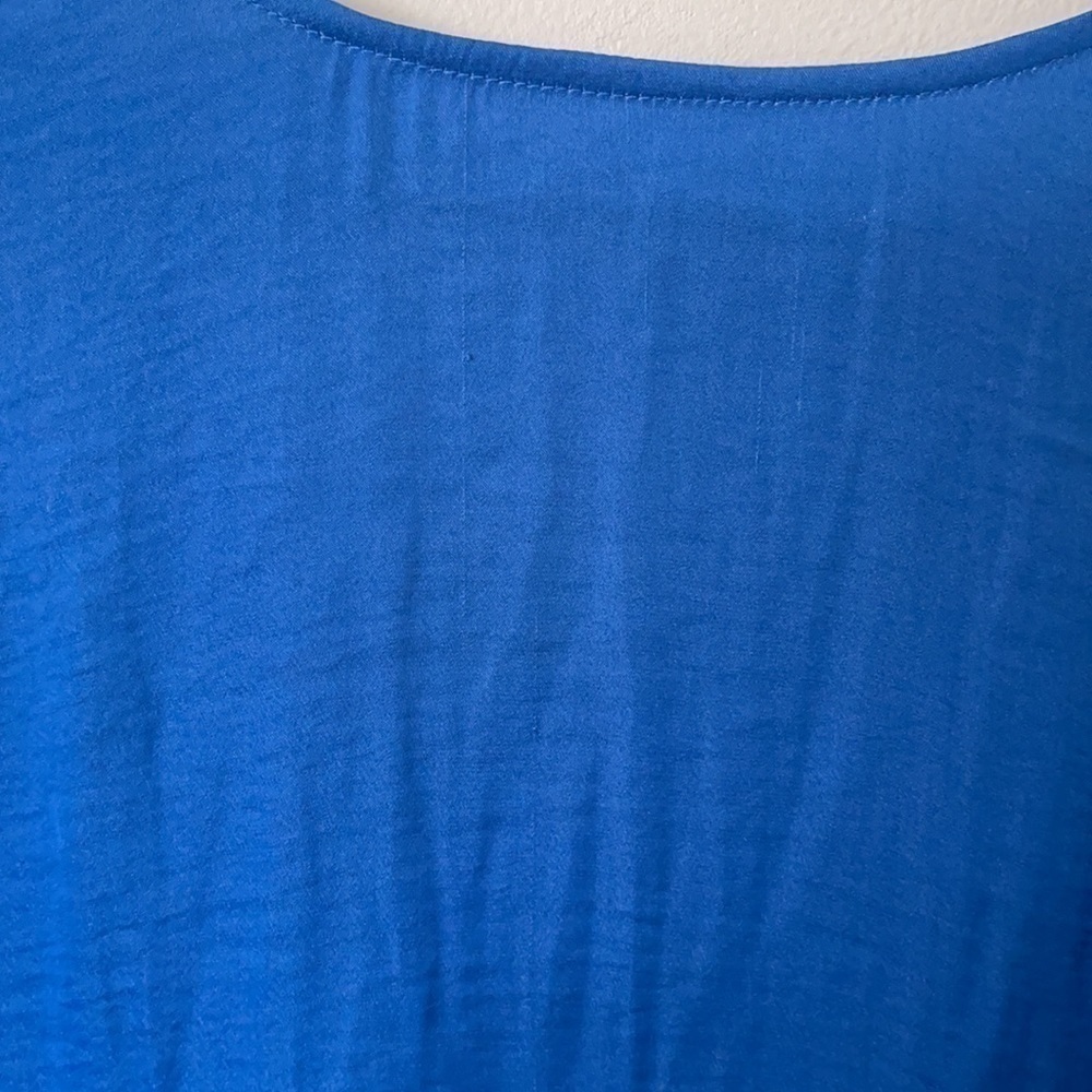 Vince Camino Side Drawstring Rumple Blouse - Picture 4 of 5